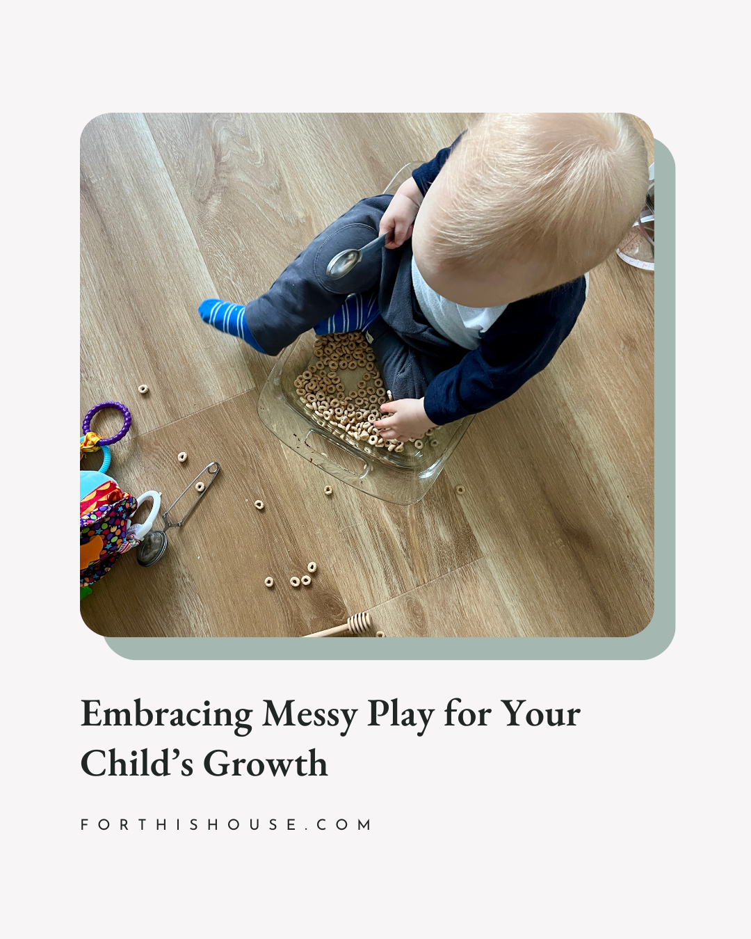 Embracing messy play for your child's growth