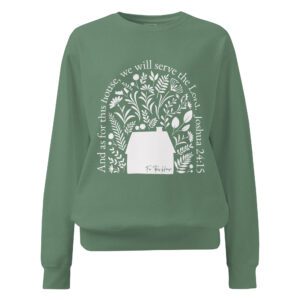 Floral Arch For This House Crewneck